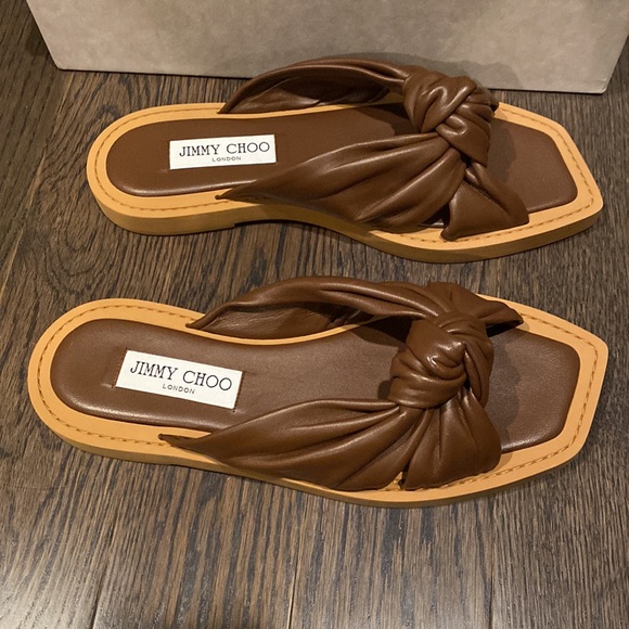 ๐HP NIB JIMMY CHOO Tropica Slide Sandal - Picture 10 of 16